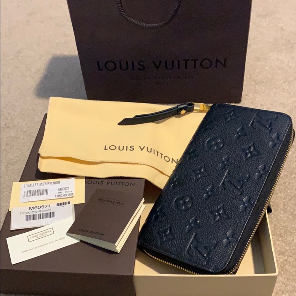 Louis Vuitton Empreinte Zippy Wallet